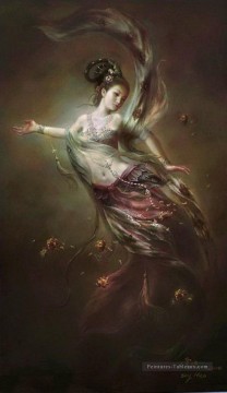  passion Art - La déesse de la lune de la miséricorde et de la compassion bouddhisme
